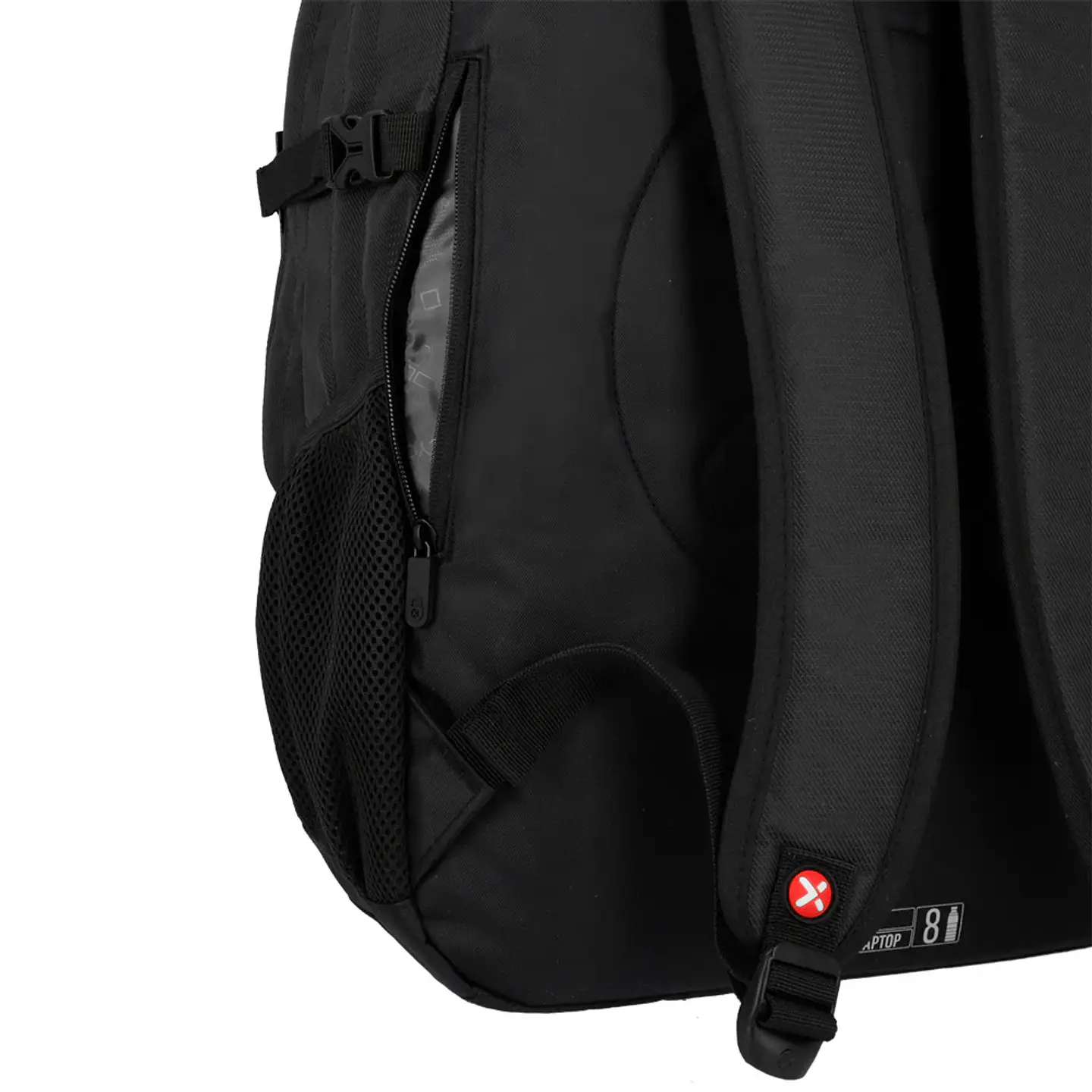 Mochila Negra Saxoline 15507710411CNU 6