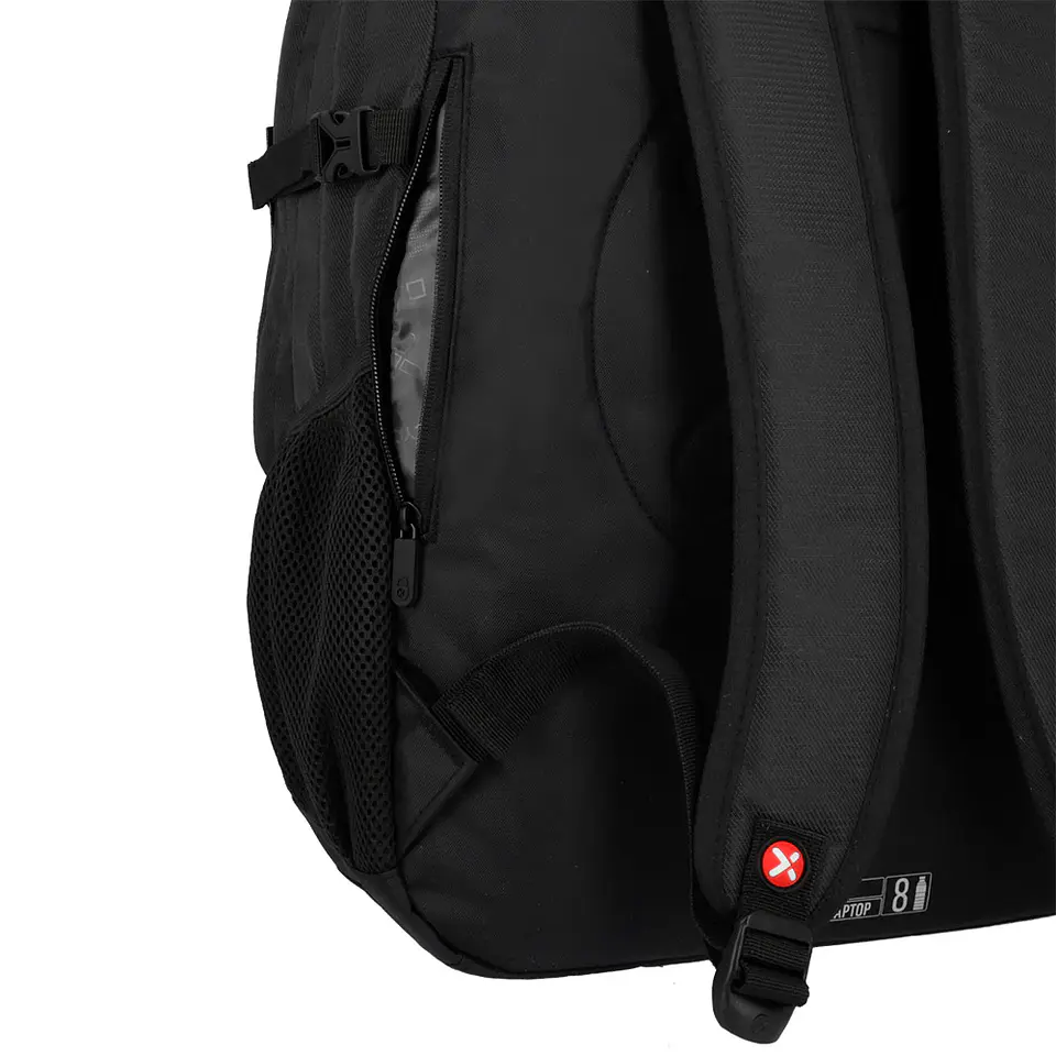 Mochila Negra Saxoline 15507710411CNU 6