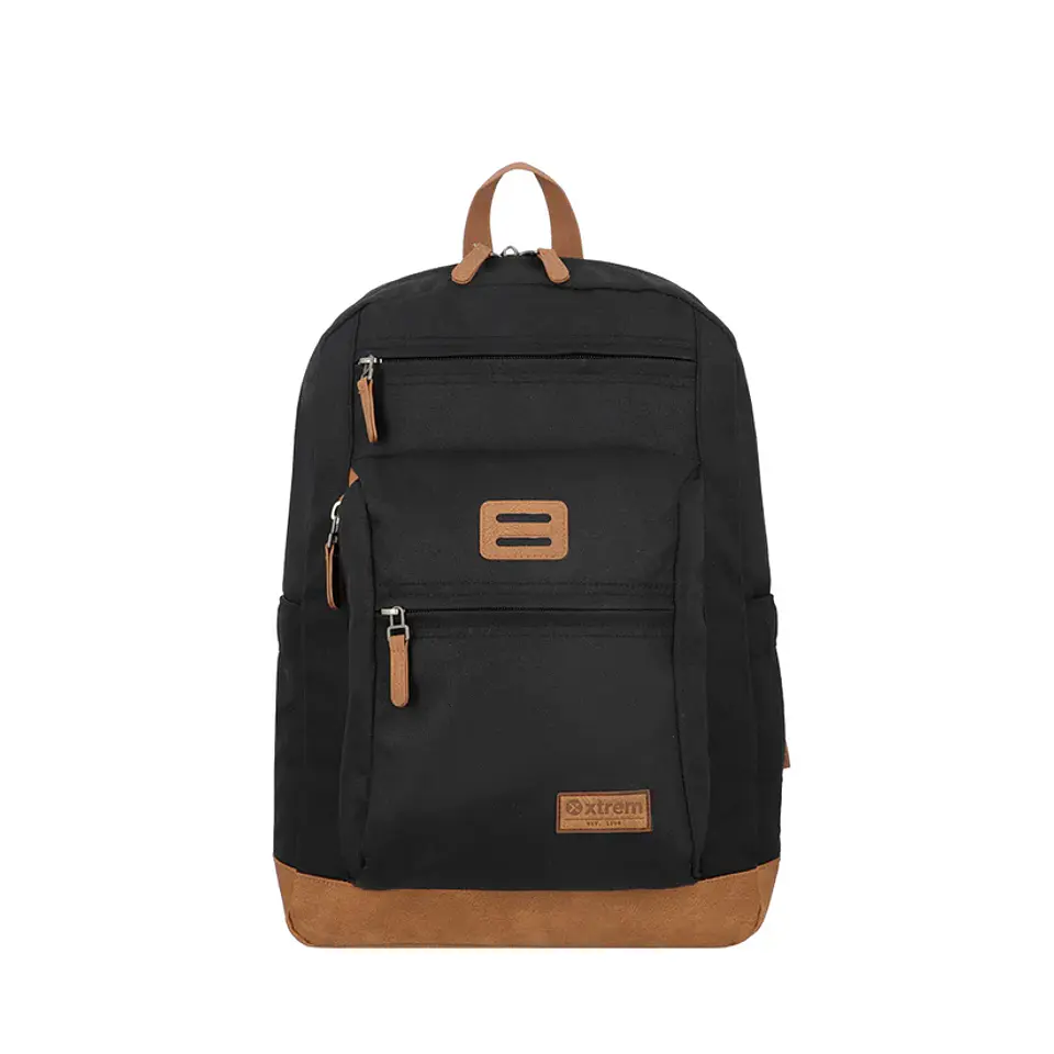 Mochila Negra Saxoline 15508210411CNU 1