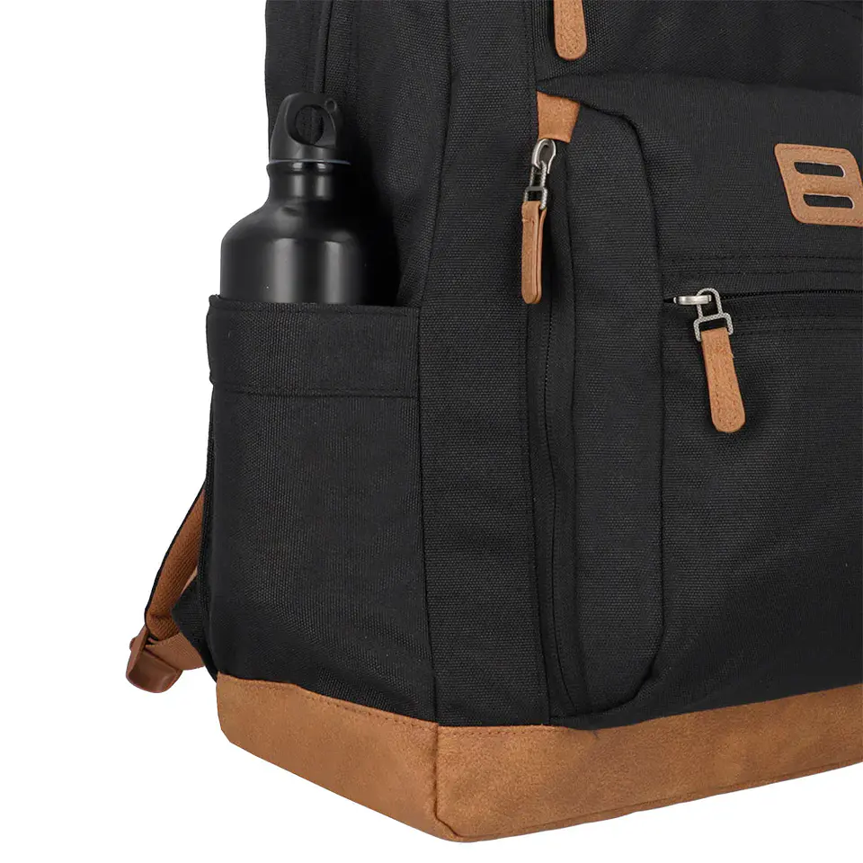 Mochila Negra Saxoline 15508210411CNU 4