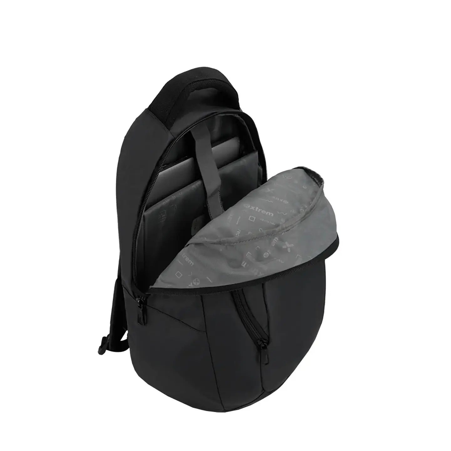 Mochila Negra Saxoline 15508510411CNU 3