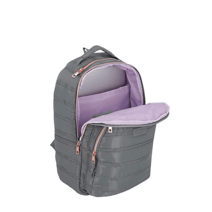 Mochila Gris Saxoline 15510113741CNU 3