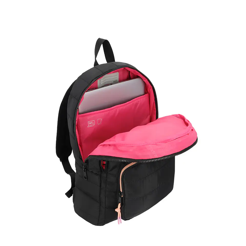 Mochila Negra Saxoline 15510282291CNU 3