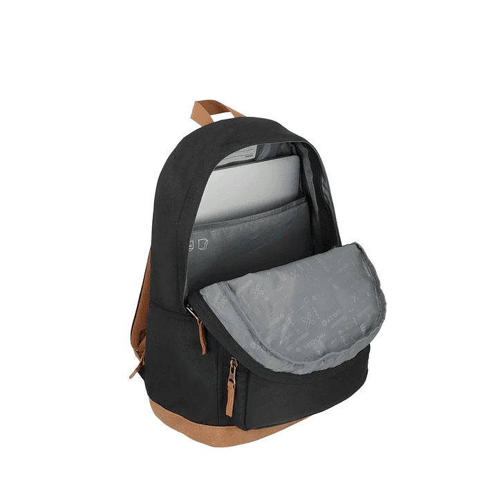 Mochila Negra Saxoline 15510510411CNU 3