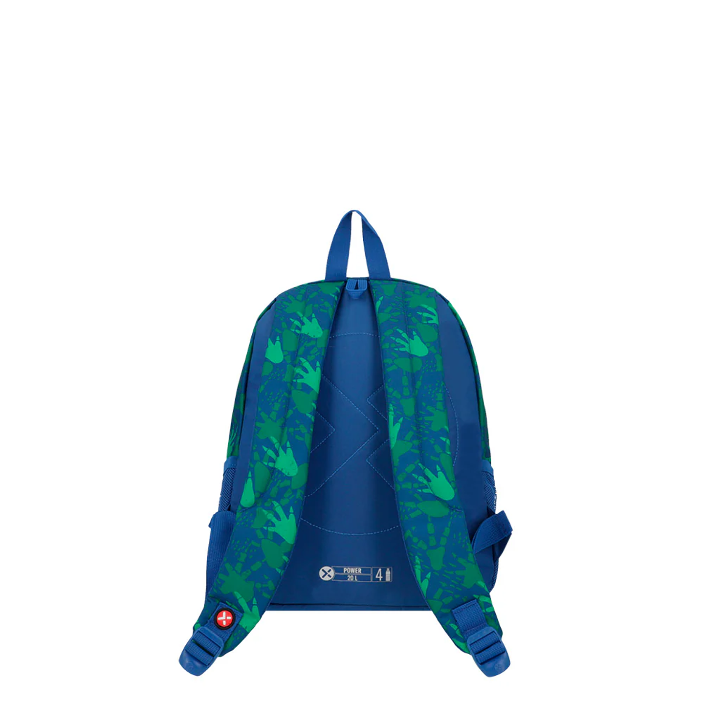 Mochila Dinosaurio Azul Saxoline 15511198211CNU 2