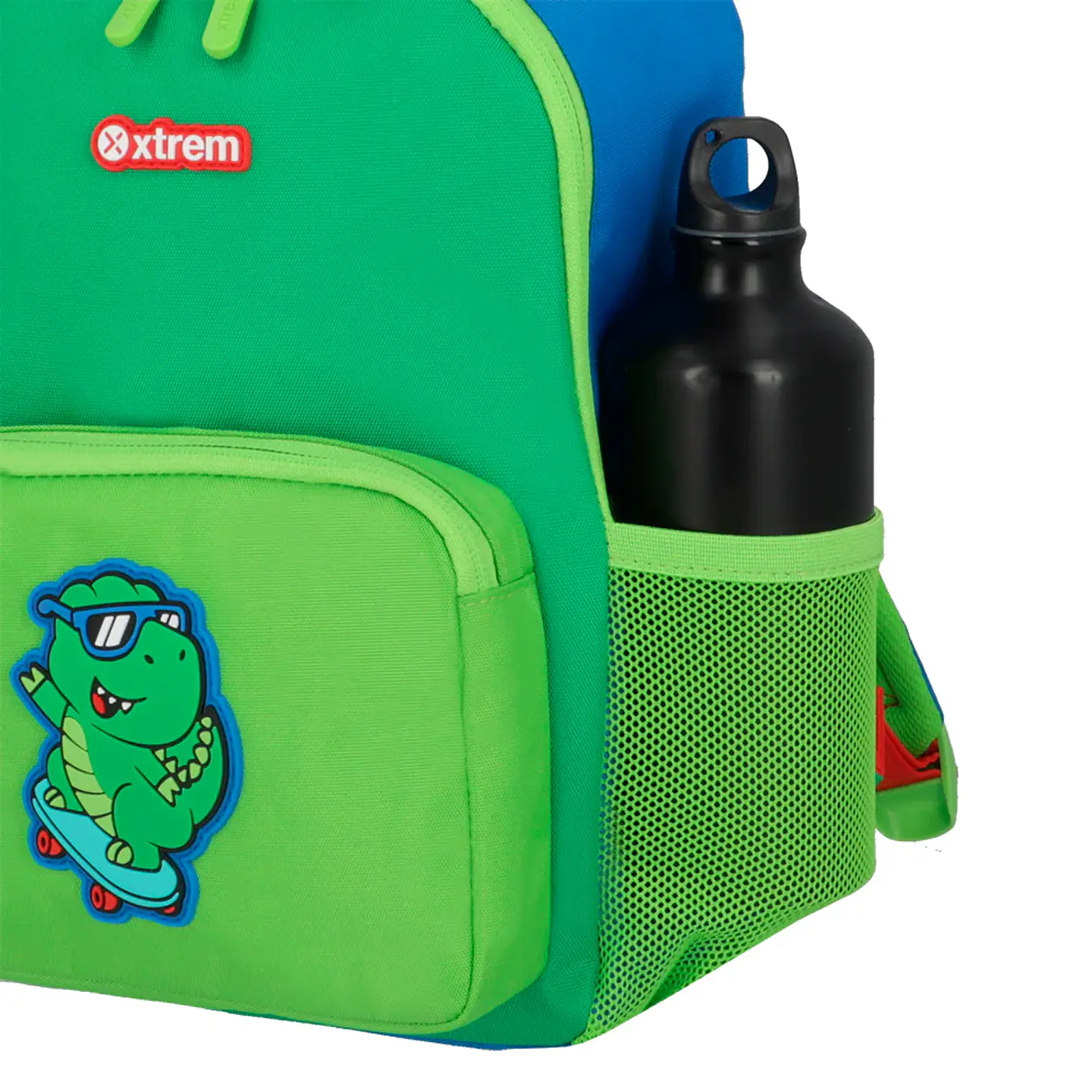 Mochila Play Time Dino Verde Saxoline 15511298271CNU 4