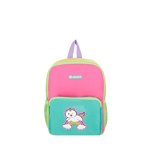Mochila Play Time Gato Multicolor Saxoline 15511298301CNU