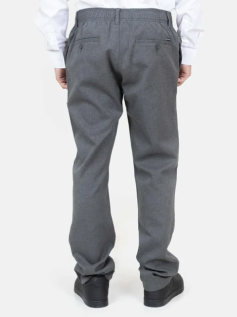 Pantalón Escolar Hombre Gris Maui 5E105-MC