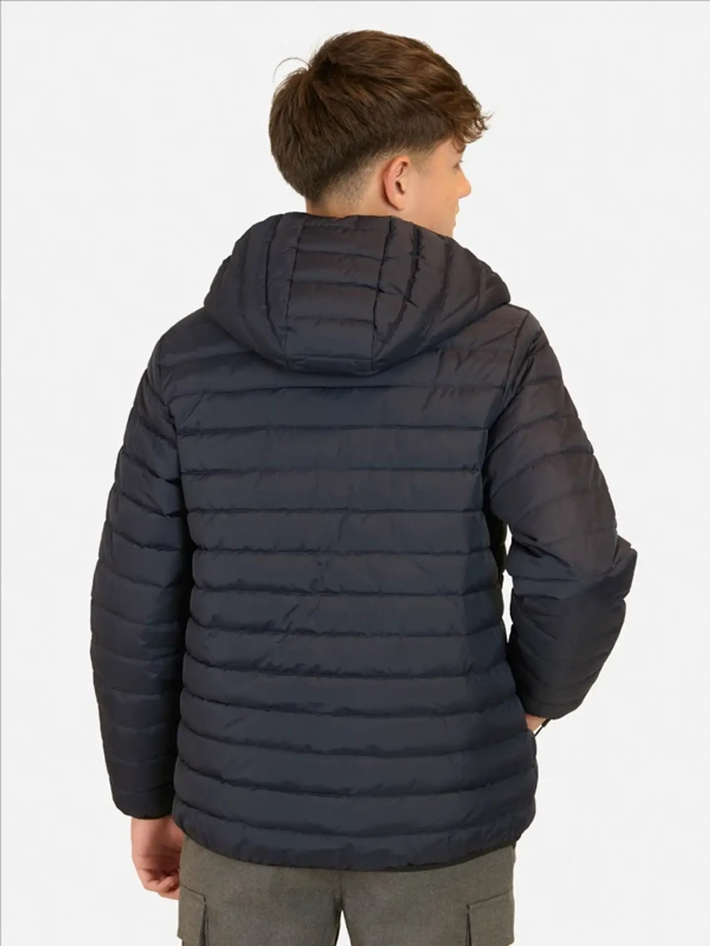 Parka Reversible Escolar Juvenil Azul Maui 5E131-MC 3