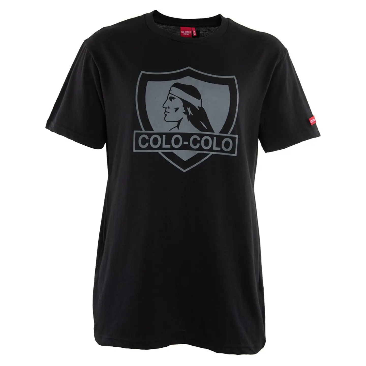 Polera Hombre Urbana Colo Colo Negra Street Machine CCPOI2301NE 1