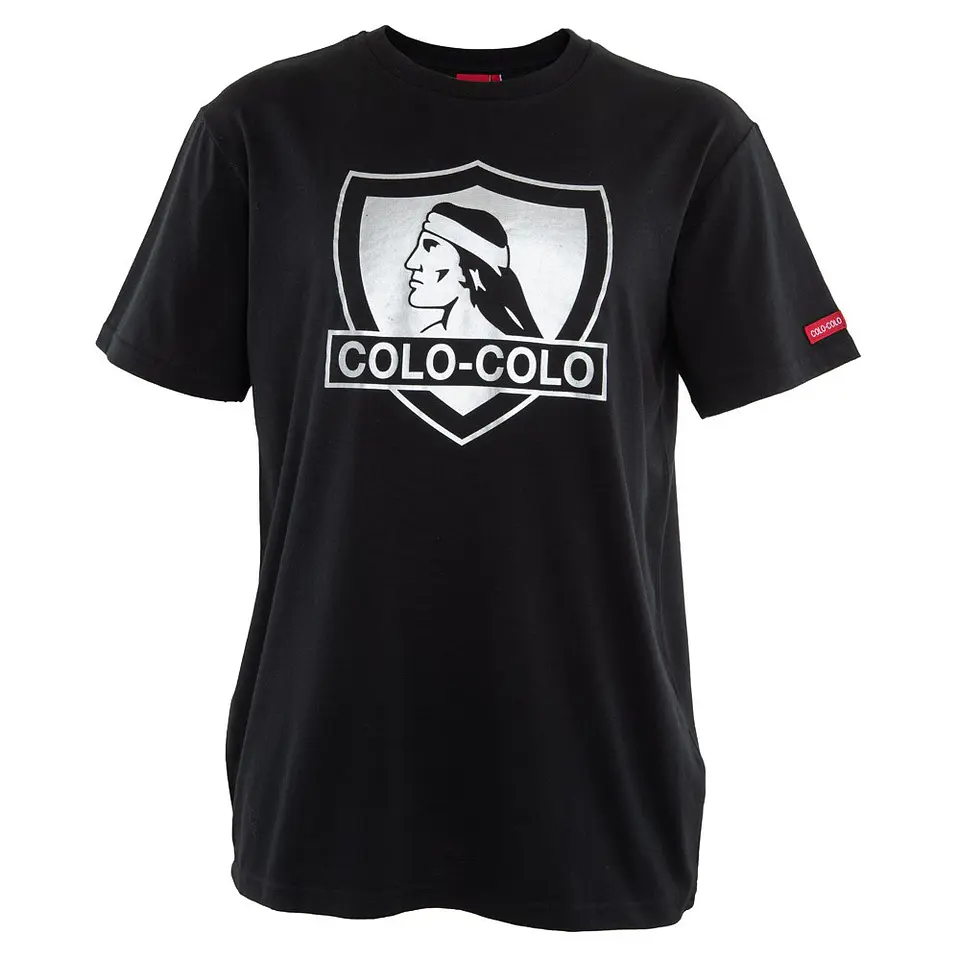 Polera Hombre Ubana Colo Colo Negra Street Machine CCPOI2301PL 1