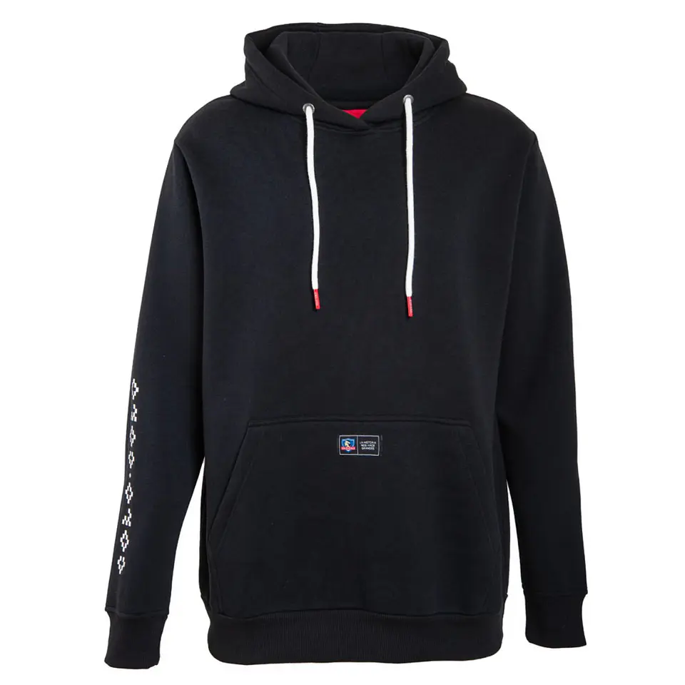 Polerón Hombre Urbano Colo Colo Negro Street Machine CCPOLI2325NE 1