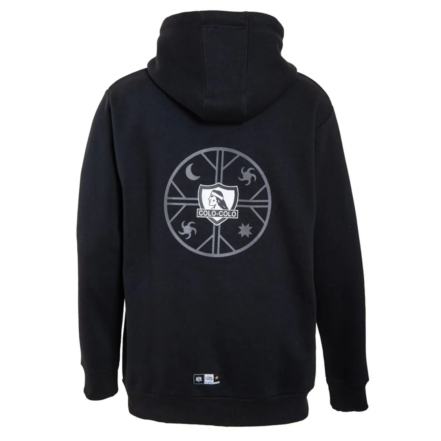 Polerón Hombre Urbano Colo Colo Negro Street Machine CCPOLI2325NE 2