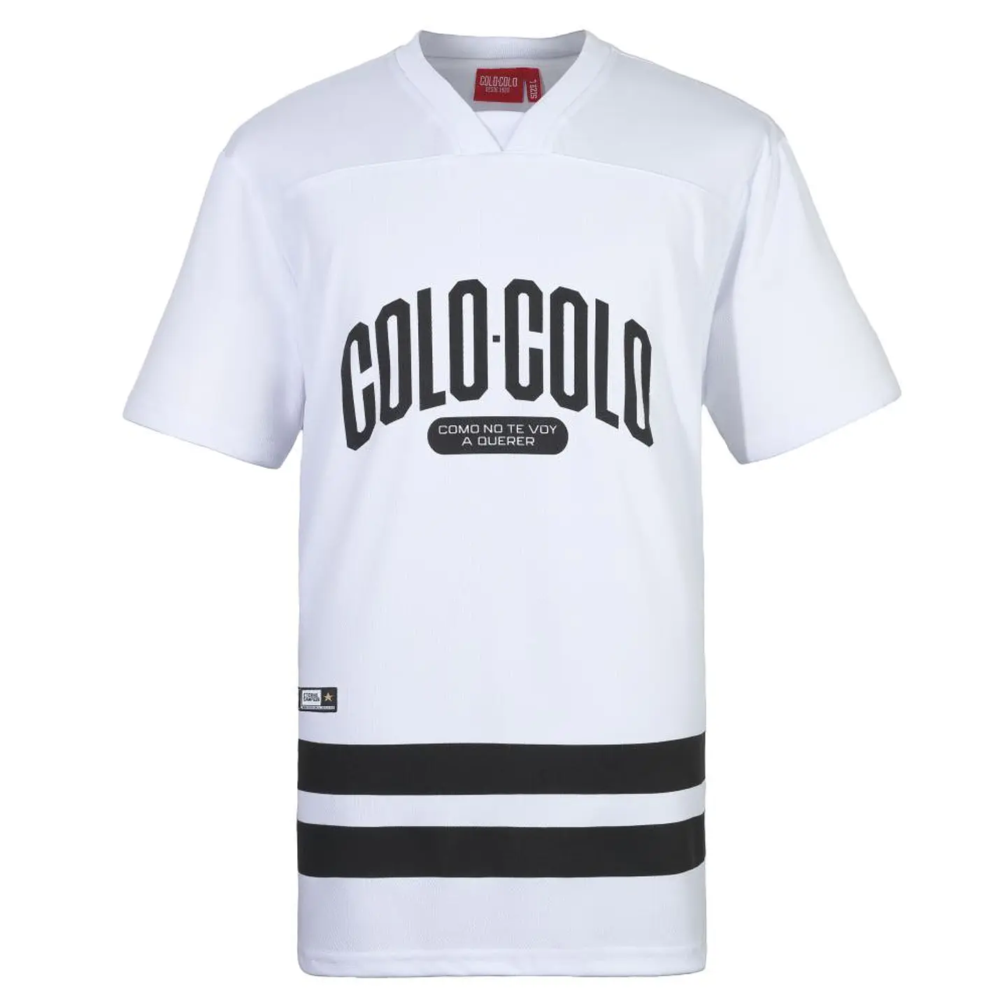 Polera Hombre Urbana Colo Colo Blanca Street Machine CCPOV2516BL 1
