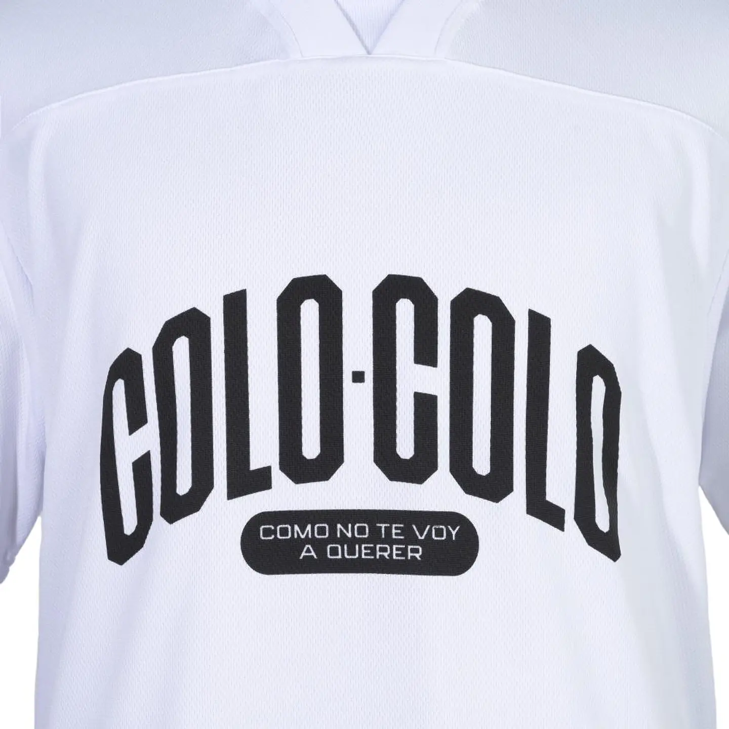 Polera Hombre Urbana Colo Colo Blanca Street Machine CCPOV2516BL 3