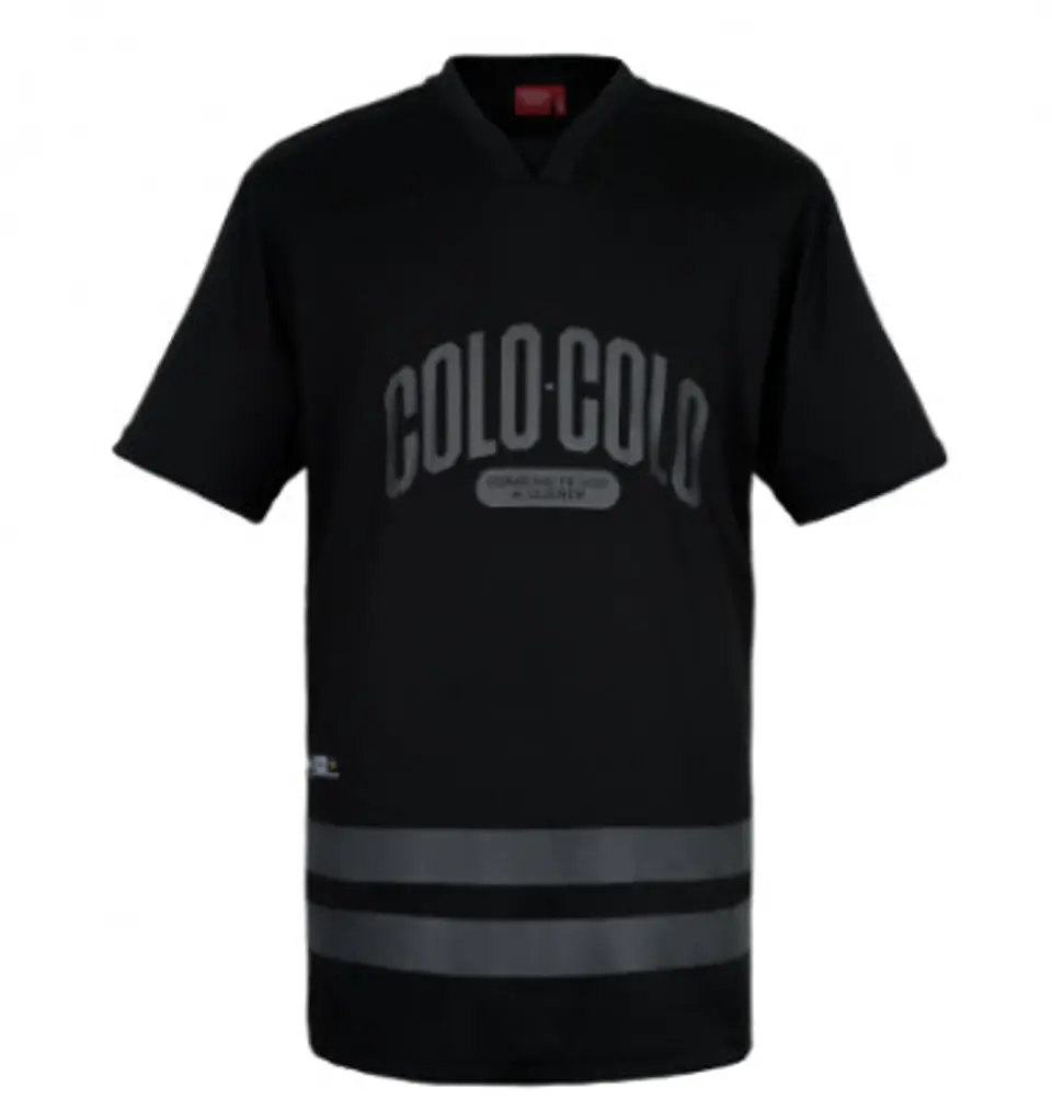 Polera Hombre Urbana Colo Colo Negra Street Machine CCPOV2516NE 1
