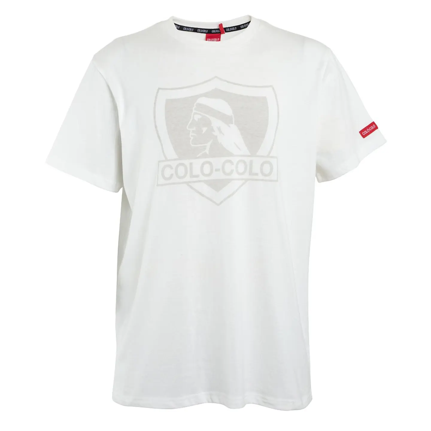 Polera Hombre Urbana Colo Colo Blanca Street Machine CLCPOV2301BL 1
