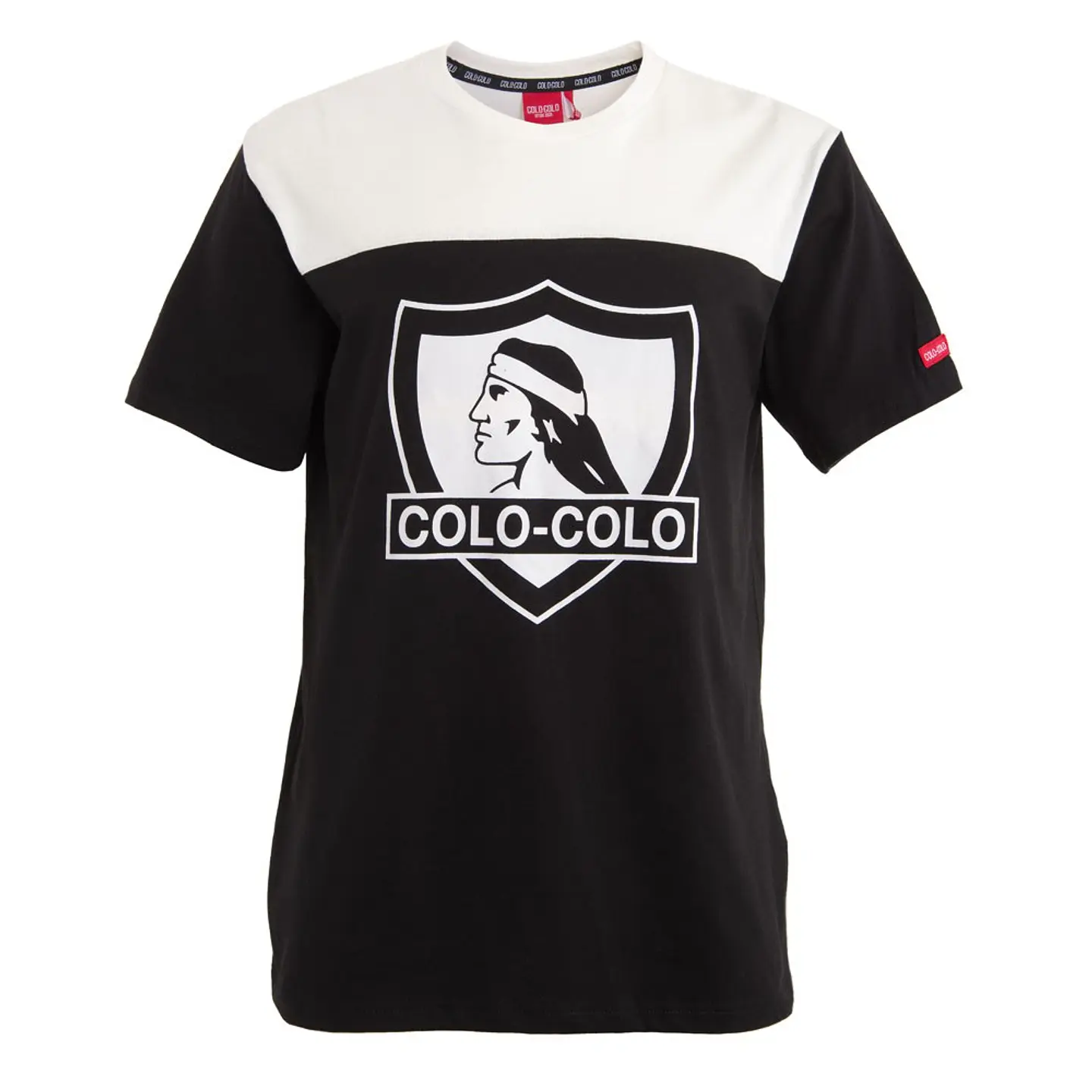 Polera Hombre Urbana Colo Colo Blanca Street Machine CLCPOV2318NE 1