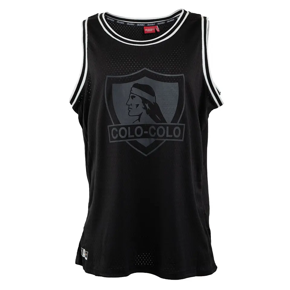 Polera Hombre Ubana Colo Colo Negra Street Machine CLCTKV2320NE 1