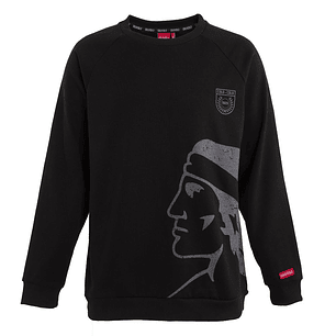 Polerón Hombre Urbano Colo Colo Negro Street Machine CLPOLV2330NE