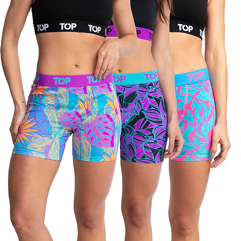 Boxer Mujer Colores Surtidos Top M208P/3