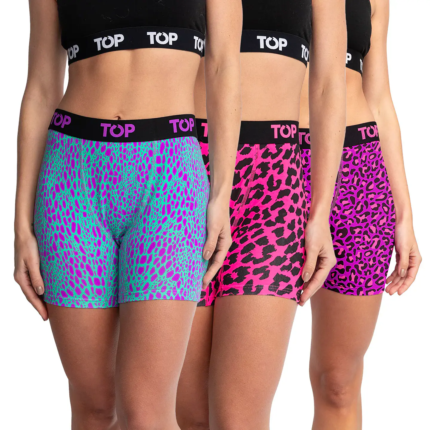 Boxer Mujer Colores Surtidos Top M208P/3 3