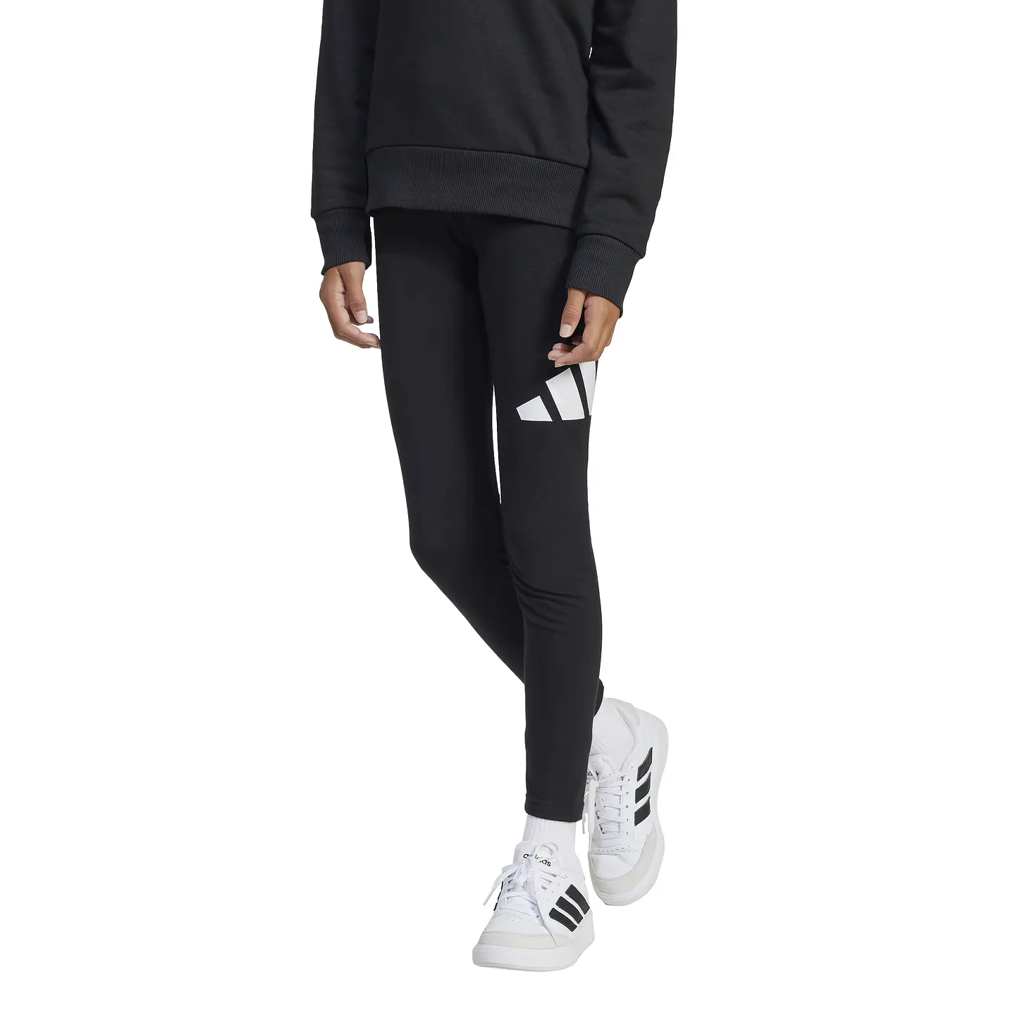 Calza Juvenil Negra Adidas JC9632 1