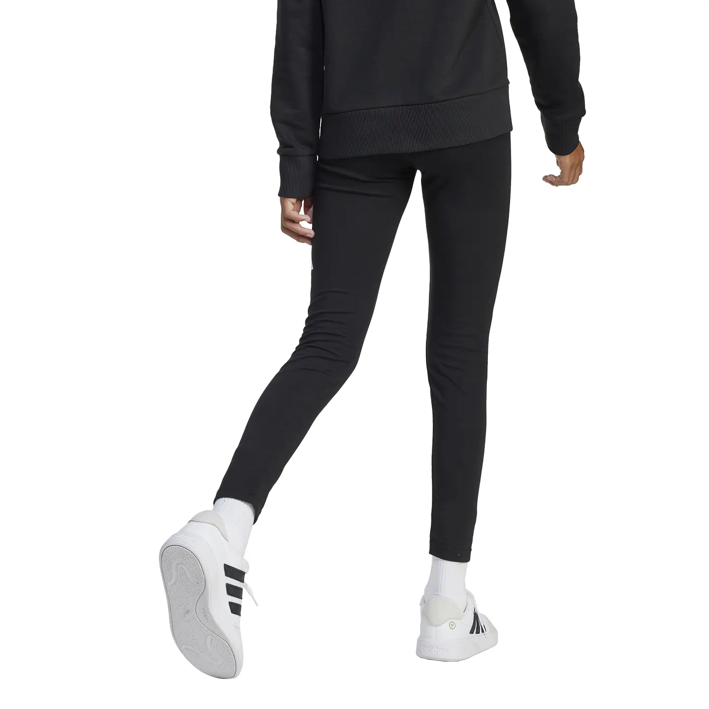 Calza Juvenil Negra Adidas JC9632 2