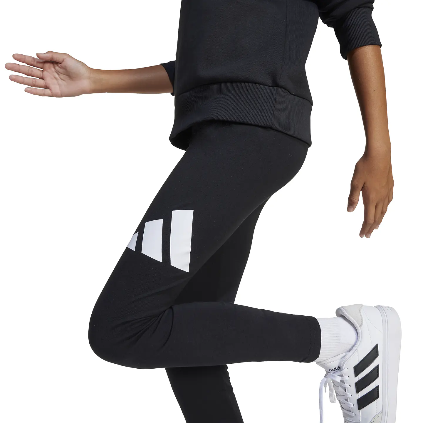 Calza Juvenil Negra Adidas JC9632 3