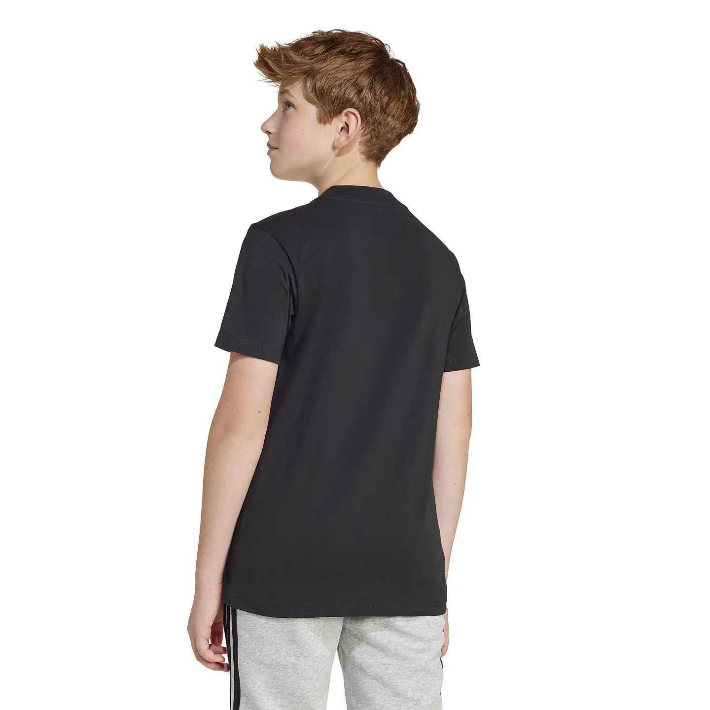 Polera Juvenil Negra Adidas JC9660 2