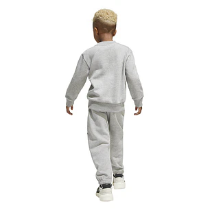Conjunto Niño/a Gris Adidas JC9725
