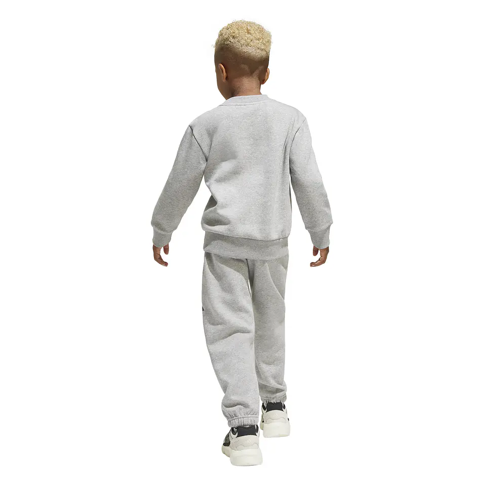 Conjunto Niño/a Gris Adidas JC9725 2