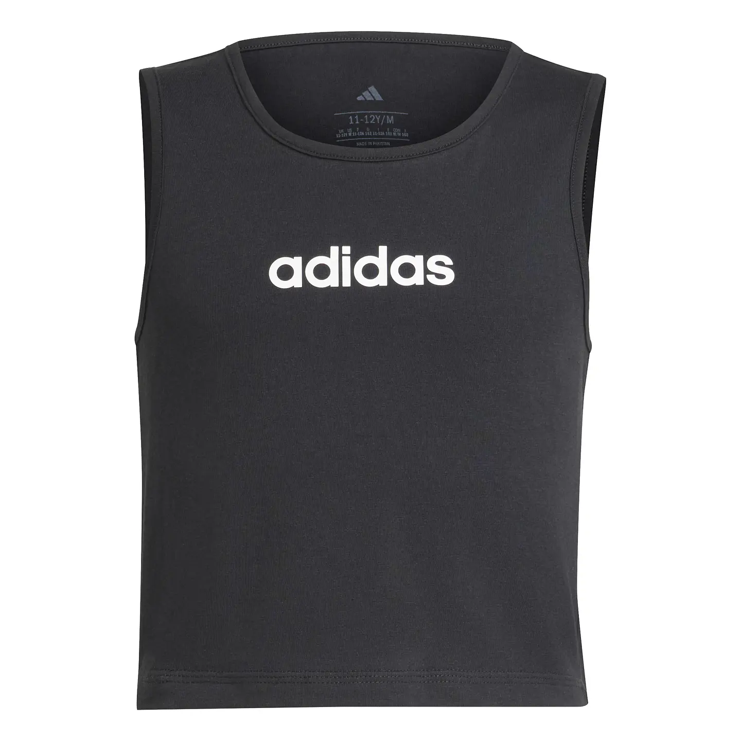 Polera Juvenil Negra Adidas JC9732 3