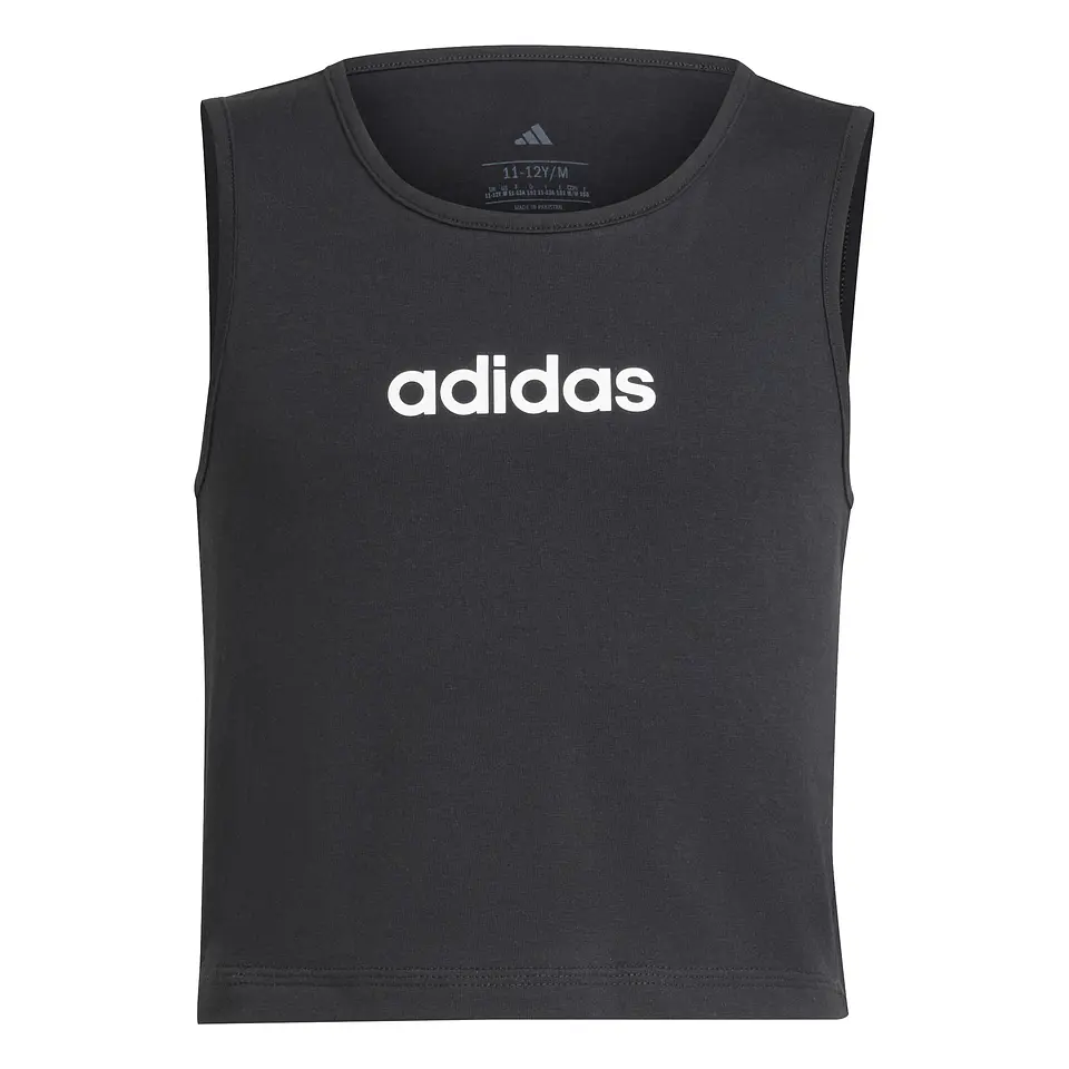 Polera Juvenil Negra Adidas JC9732 3