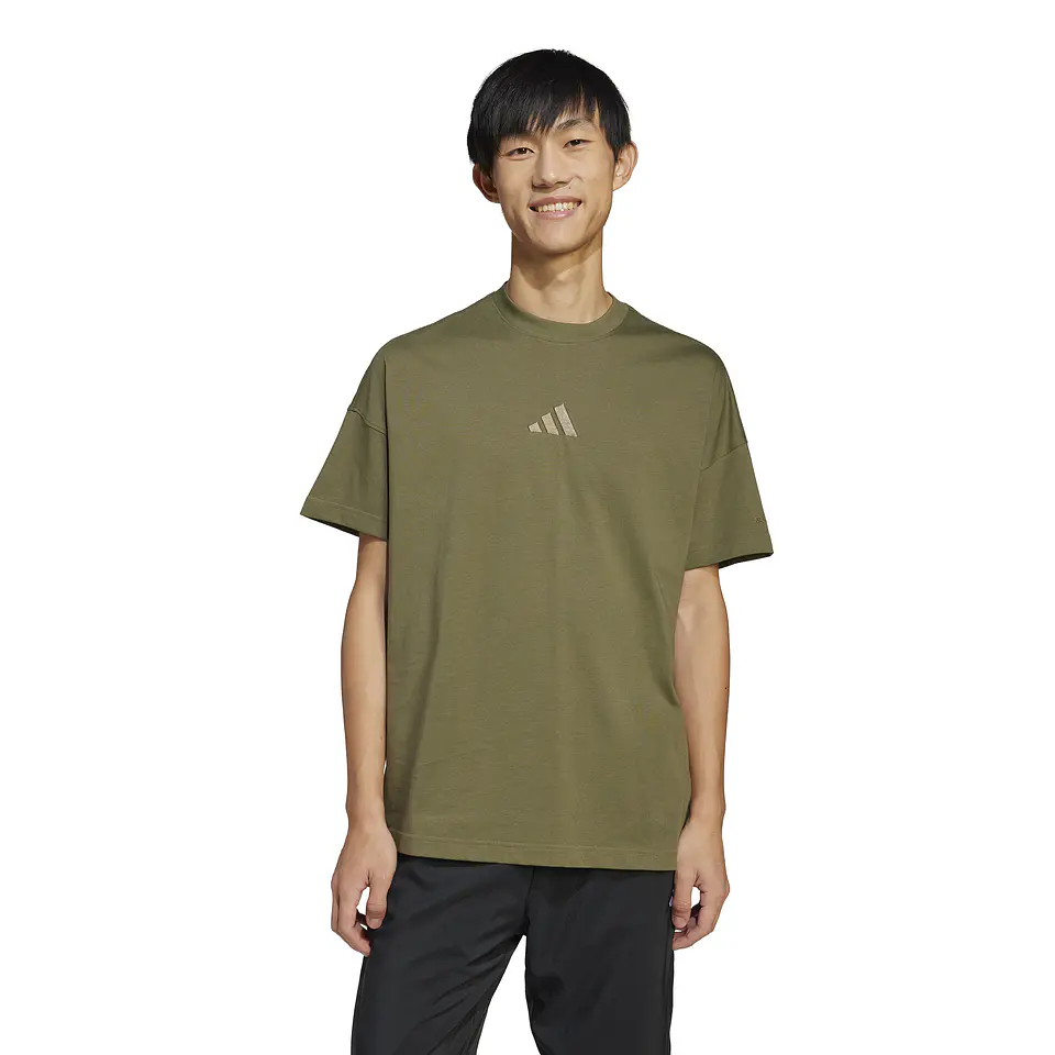 Polera Hombre Oliva Adidas JI6398 1