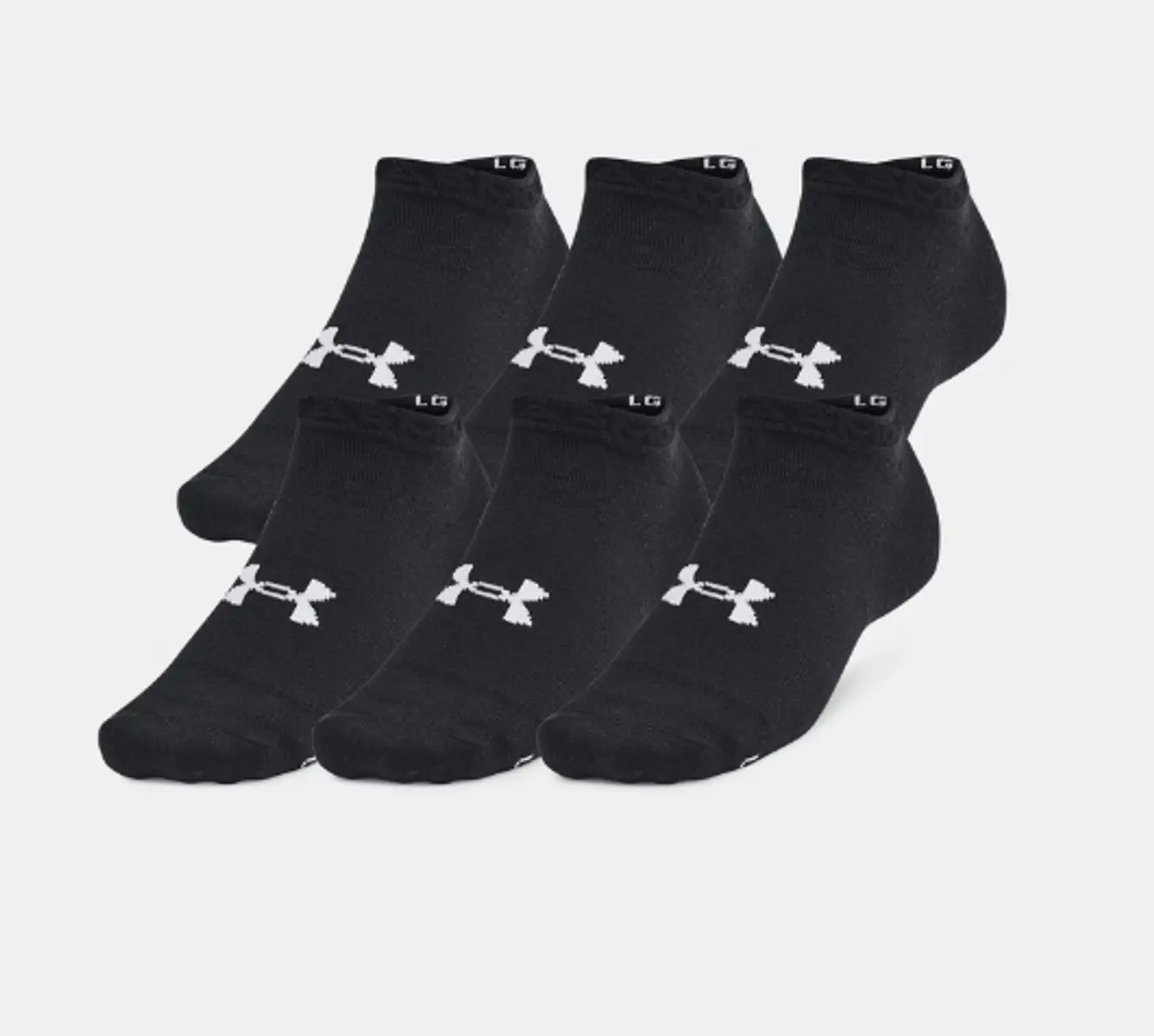Calcetines Negro Under Armour 1386239-001 1