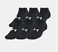 Calcetines Negro Under Armour 1386239-001 - Miniatura 1
