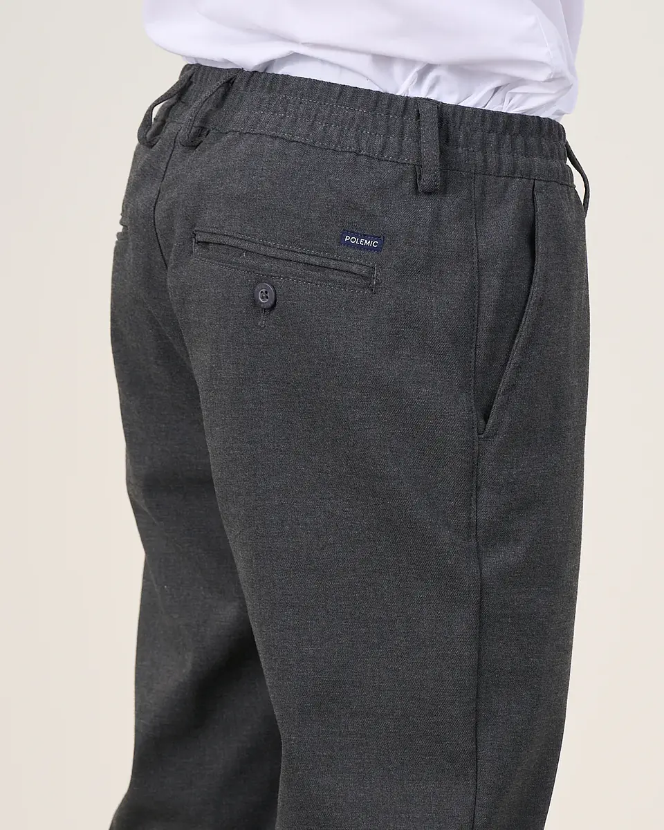 Pantalón Escolar Hombre Gris Polemic-CPaz CP1719 3