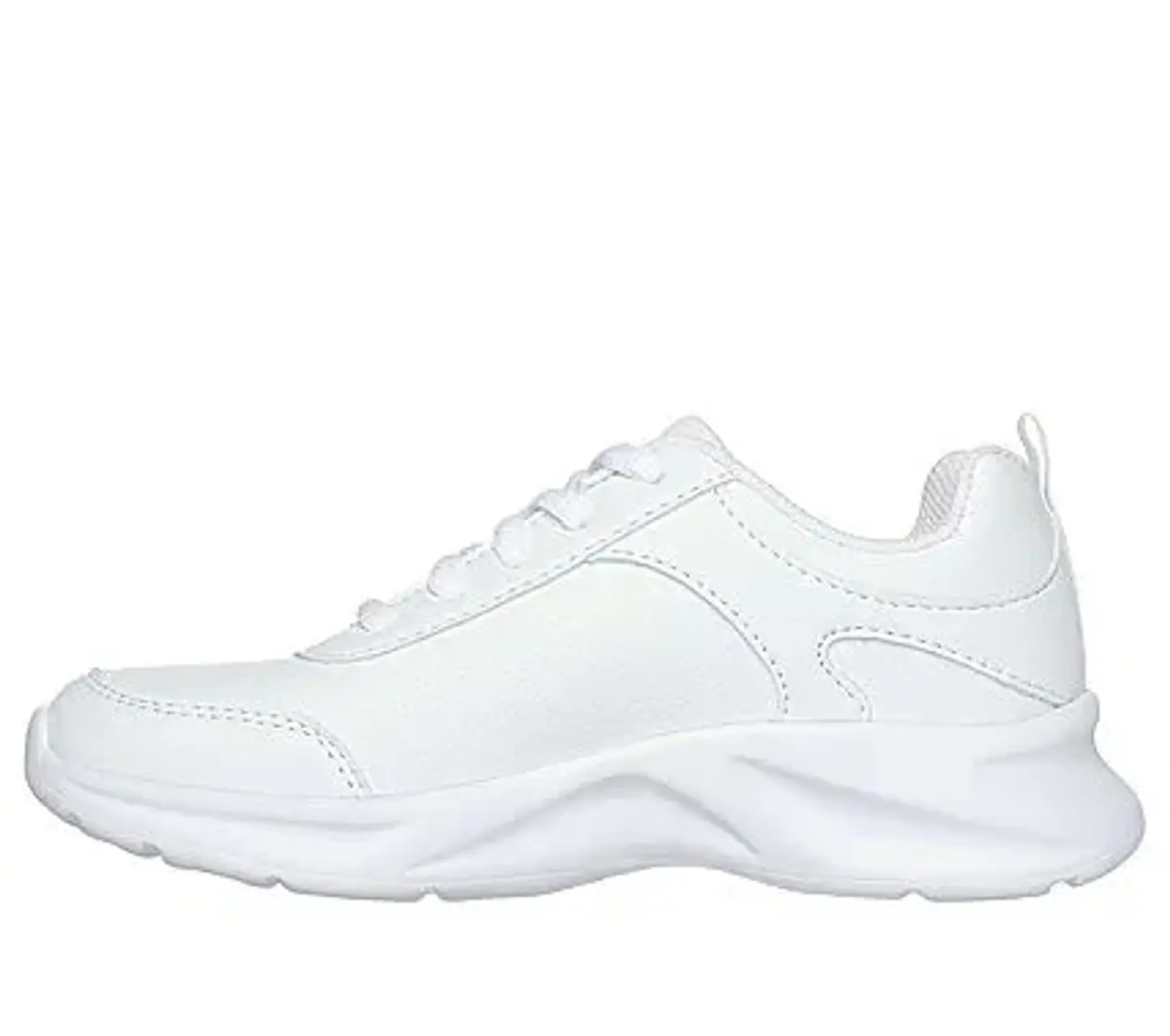 Zapatilla Escolar Niño/a Juvenil Blanca Skechers 302630LWHT 2