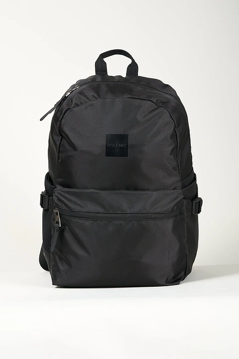 Mochila Negra Polemic-CPaz UI0302