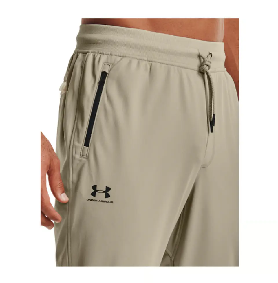 Pantalón de Buzo Hombre Beige Under Armour 1290261-289 3