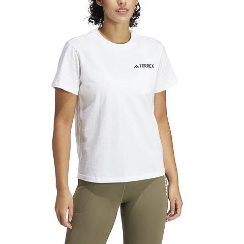 Polera Mujer Blanca Adidas IZ0450