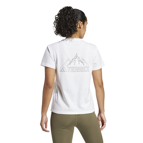 Polera Mujer Blanca Adidas IZ0450