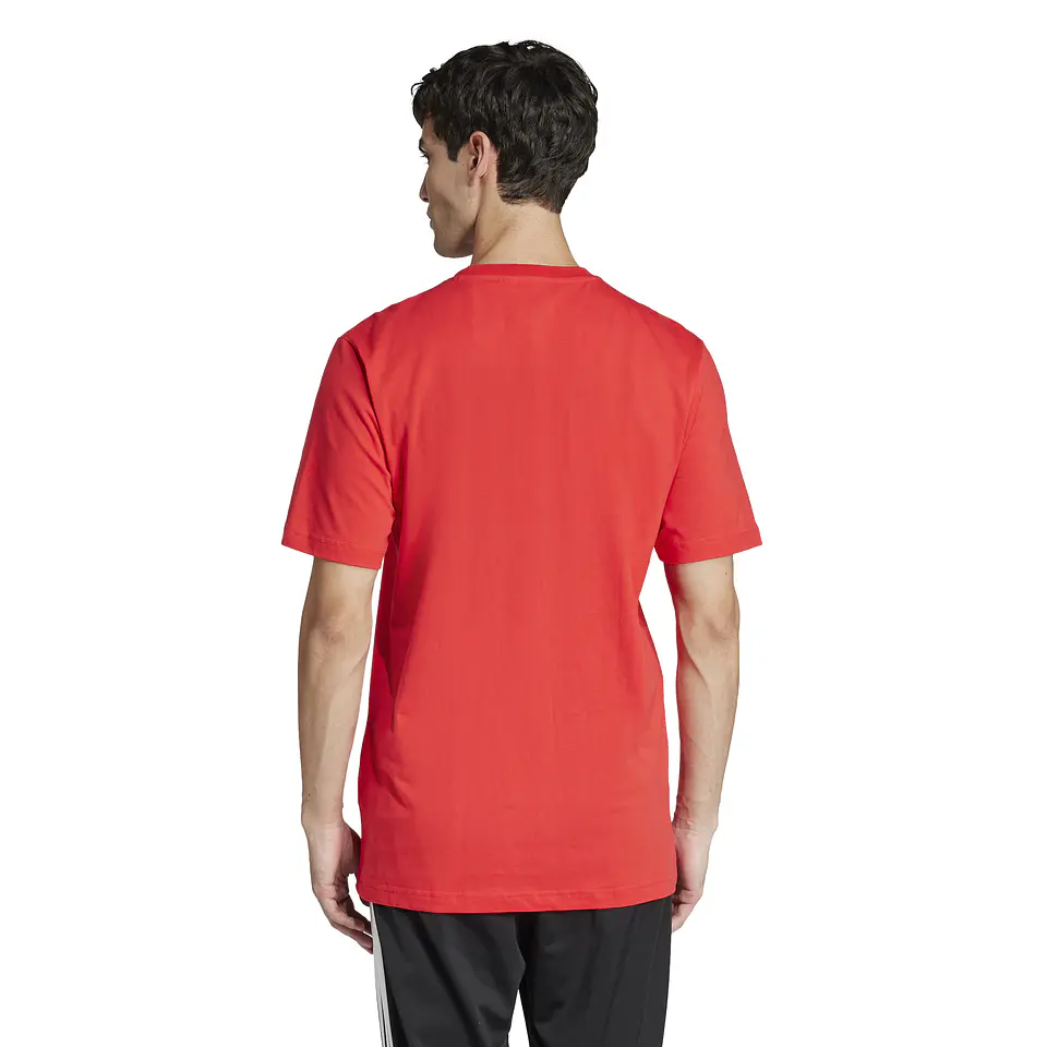 Polera Hombre Roja Adidas JJ3934 2