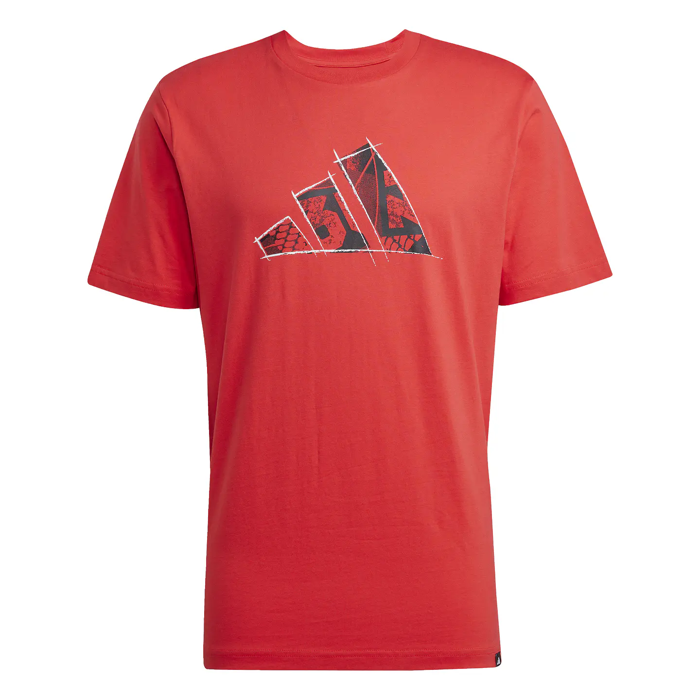 Polera Hombre Roja Adidas JJ3934 3