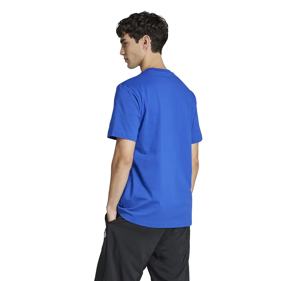 Polera Hombre Azul Adidas JJ3933 2