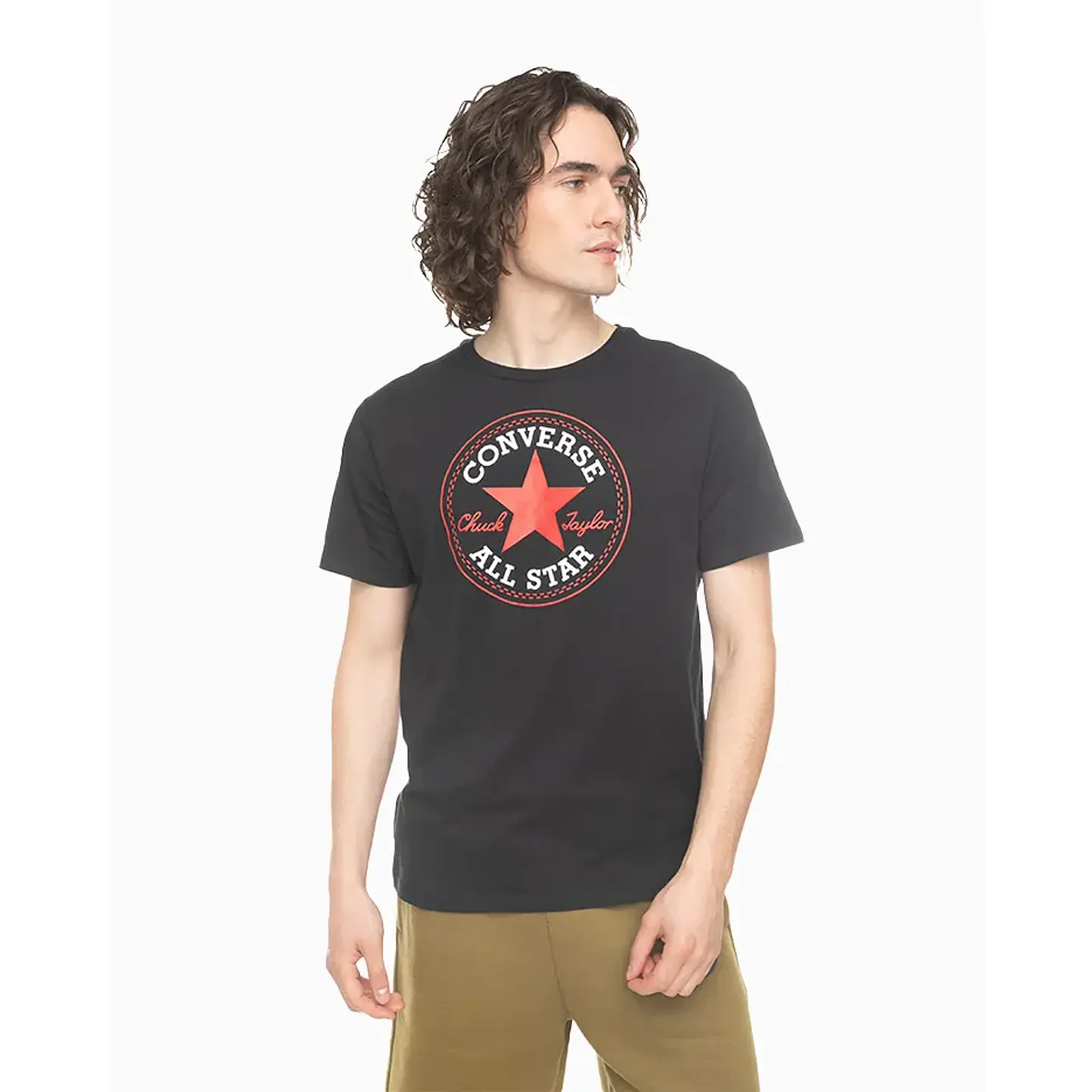 Polera Hombre Negra Converse 08335C-001 1