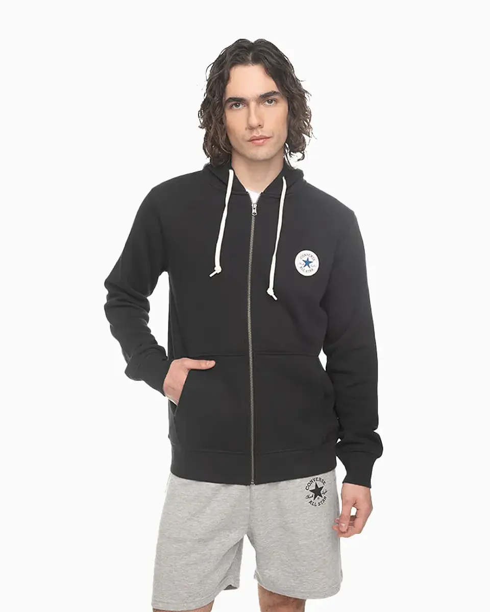 Polerón Hombre Negro Converse 11791C-003 1