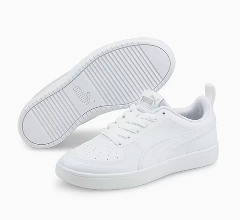 Zapatilla Juvenil Blanca Puma 38431101