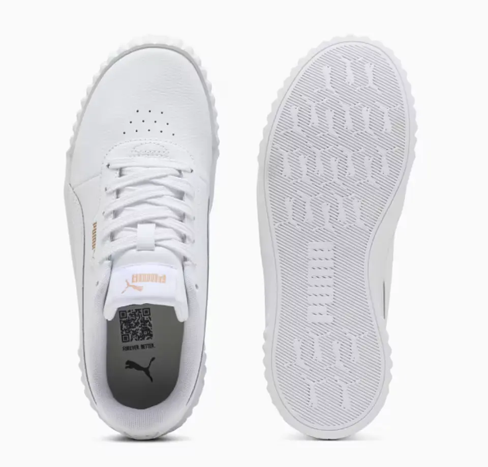 Zapatilla Juvenil Blanca Puma 40147601 2